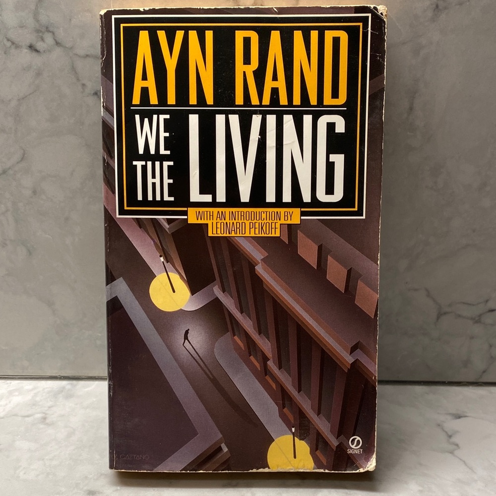 Ayn Rand 'We The Living' Book